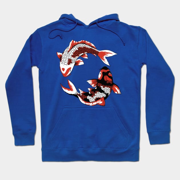 Koi Duo Hoodie by kellyoconnell